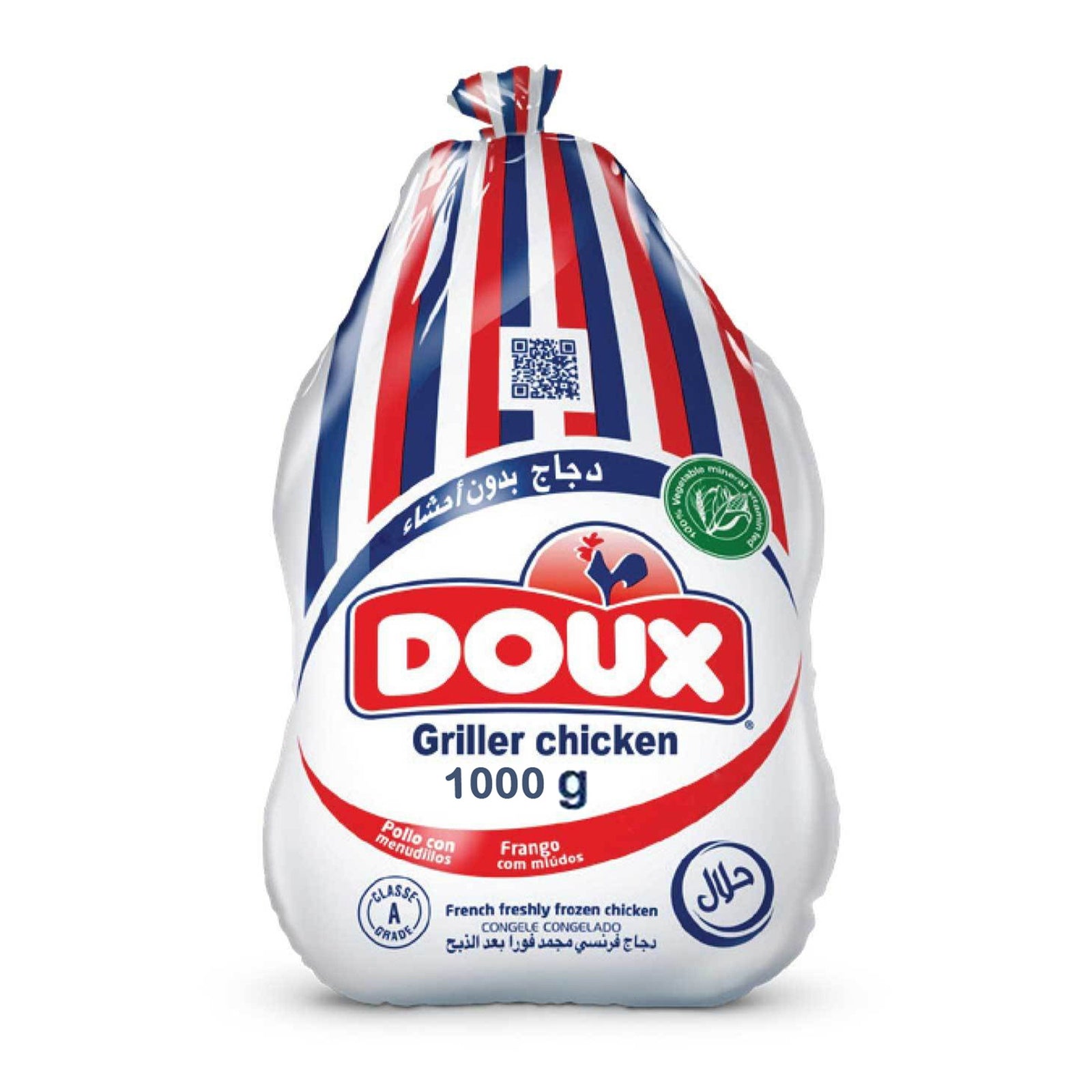 GETIT.QA- Qatar’s Best Online Shopping Website offers DOUX FROZEN CHICKEN 1 KG at the lowest price in Qatar. Free Shipping & COD Available!