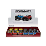 GETIT.QA- Qatar’s Best Online Shopping Website offers KINSMART 2022 FORD BRONCO DIE-CAST METAL CAR, 1:34 SCALE, 1 PC, ASSORTED, KT5438DA at the lowest price in Qatar. Free Shipping & COD Available!