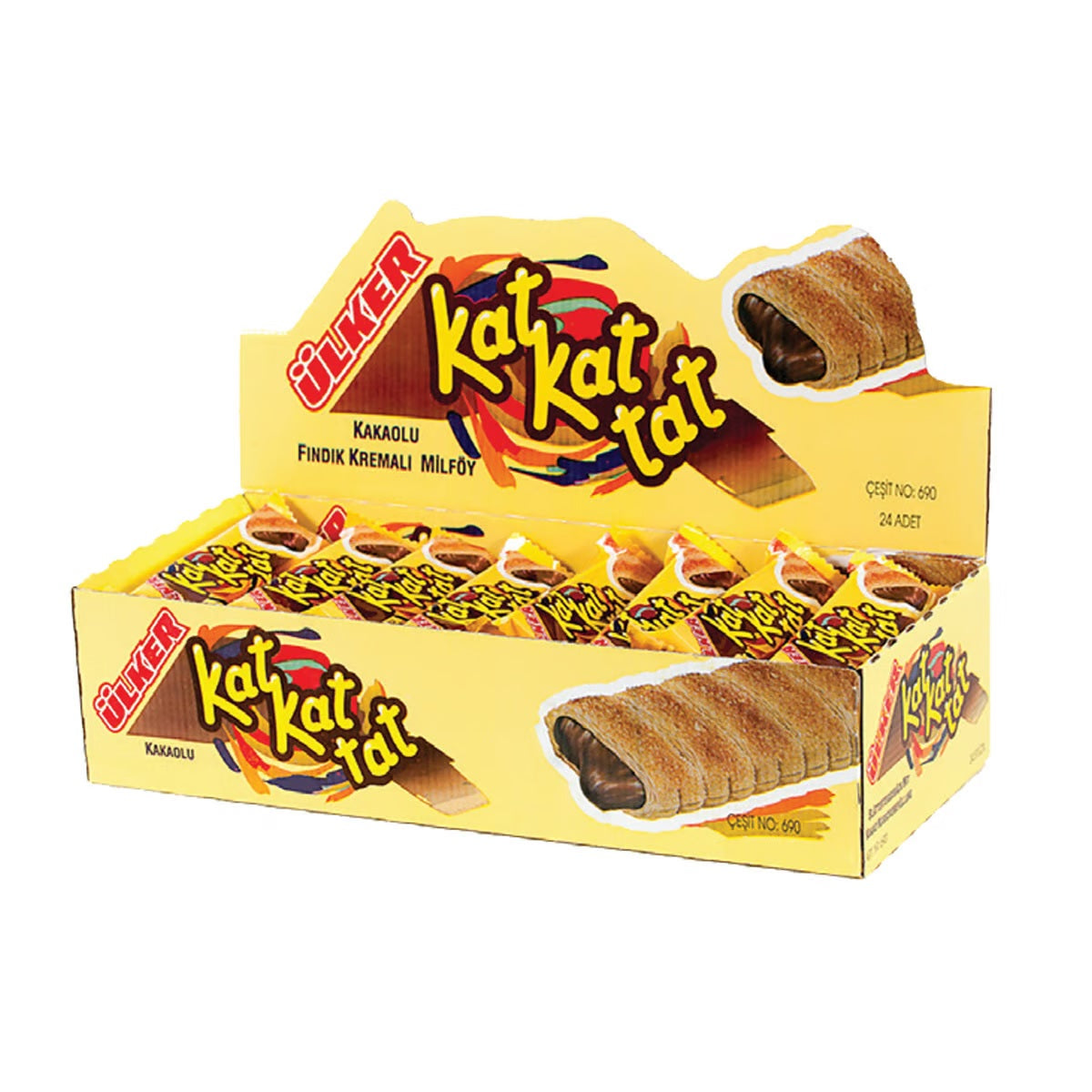 GETIT.QA- Qatar’s Best Online Shopping Website offers ULKER KAT KAT TAT 24 G at the lowest price in Qatar. Free Shipping & COD Available!