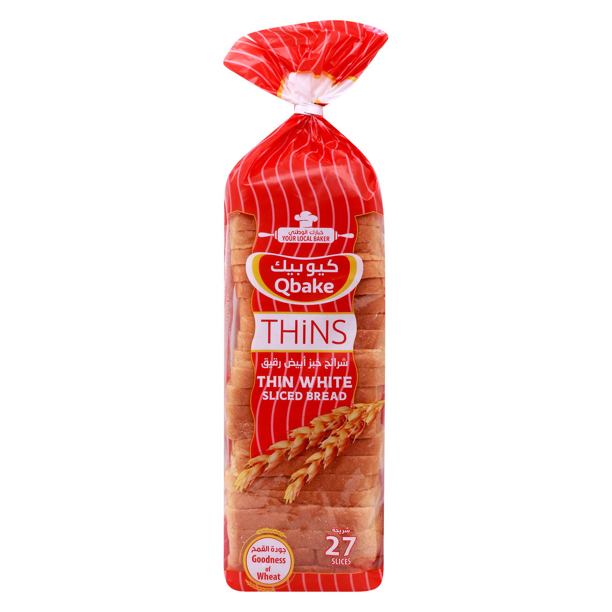 GETIT.QA- Qatar’s Best Online Shopping Website offers QBAKE THIN SLICED WHITE BREAD 525 G at the lowest price in Qatar. Free Shipping & COD Available!