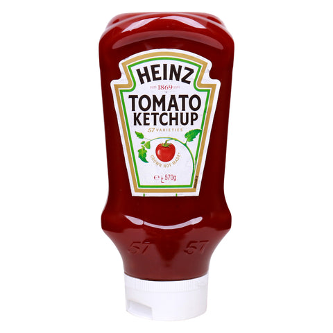 GETIT.QA- Qatar’s Best Online Shopping Website offers HEINZ TOMATO KETCHUP TOP DOWN SQUEEZY BOTTLE 570 G at the lowest price in Qatar. Free Shipping & COD Available!