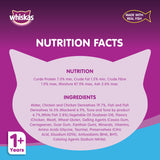 GETIT.QA- Qatar’s Best Online Shopping Website offers WHISKAS WET CAT FOOD OCEAN FISH FOR ADULT CATS 1+ YEARS 80 G at the lowest price in Qatar. Free Shipping & COD Available!