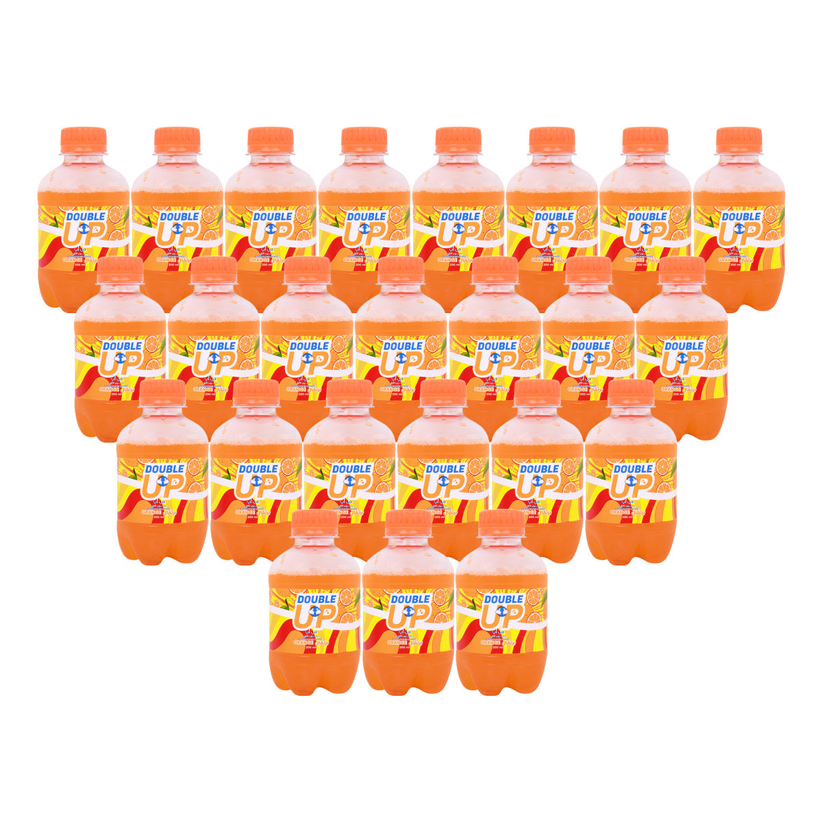 GETIT.QA- Qatar’s Best Online Shopping Website offers DOUBLE UP ORANGE PET BOTTLE CARBONATED DRINKS 200 ML at the lowest price in Qatar. Free Shipping & COD Available!
