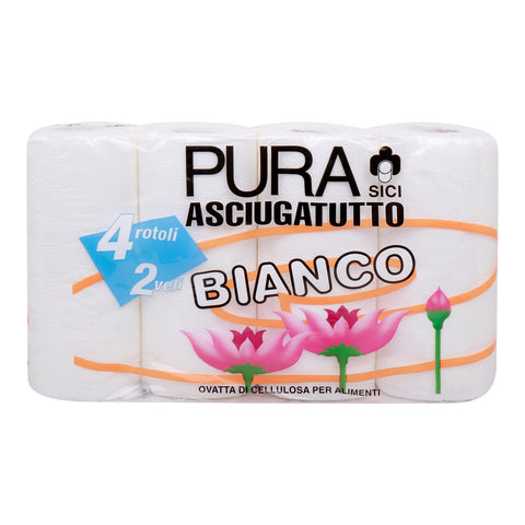 GETIT.QA- Qatar’s Best Online Shopping Website offers PURA BIANCO TISSUE ROLL-- 4 ROLLS at the lowest price in Qatar. Free Shipping & COD Available!
