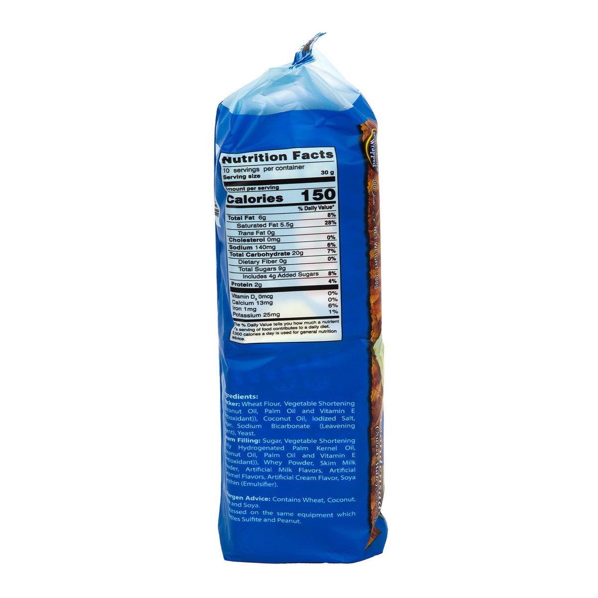 GETIT.QA- Qatar’s Best Online Shopping Website offers M.Y SAN SKYFLAKES CRACKER SANDWICH CONDENSADA (SWEET MILK) FLAVOUR 10 X 30 G at the lowest price in Qatar. Free Shipping & COD Available!