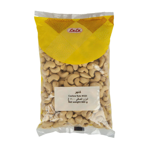 GETIT.QA- Qatar’s Best Online Shopping Website offers LULU CASHEW NUTS W320 500 G at the lowest price in Qatar. Free Shipping & COD Available!