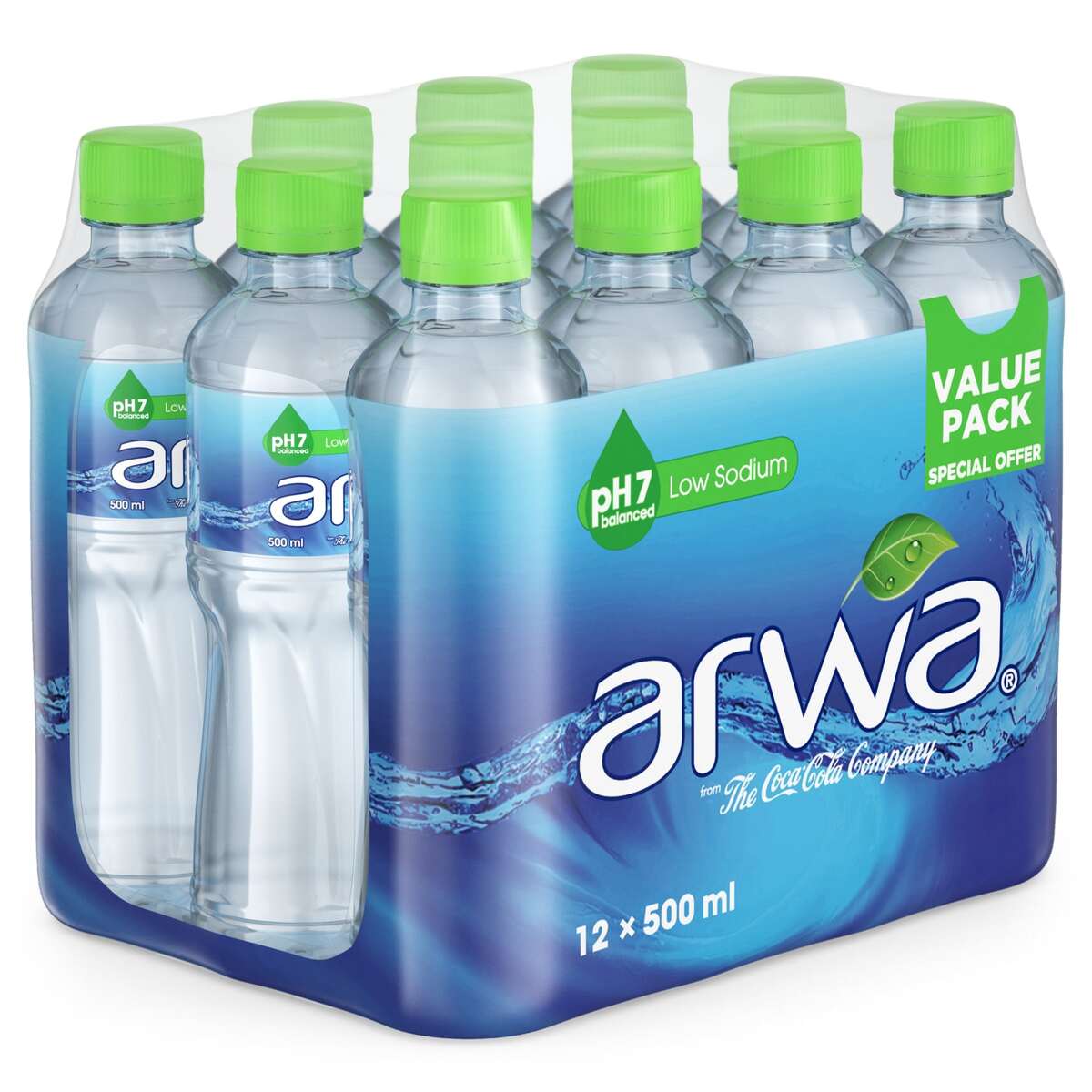 GETIT.QA- Qatar’s Best Online Shopping Website offers Arwa Drinking Water 500 ml at lowest price in Qatar. Free Shipping & COD Available!