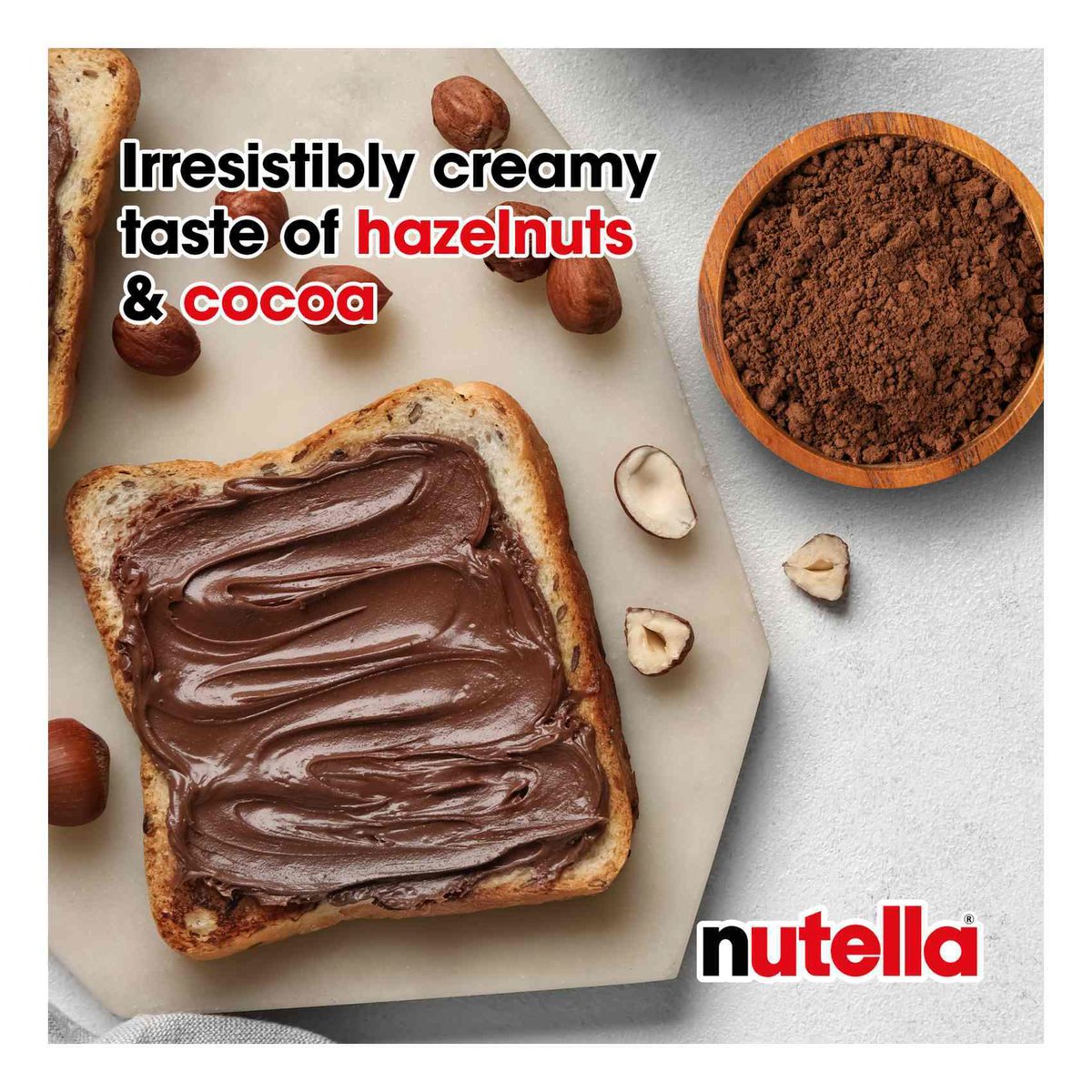 GETIT.QA- Qatar’s Best Online Shopping Website offers NUTELLA HAZELNUT SPREAD WITH COCOA 1KG at the lowest price in Qatar. Free Shipping & COD Available!