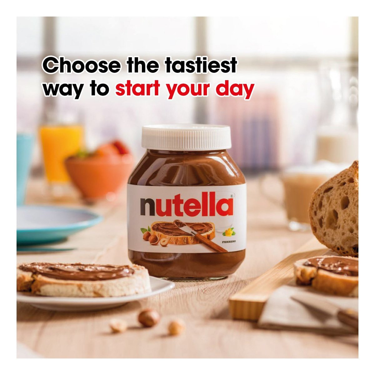 GETIT.QA- Qatar’s Best Online Shopping Website offers NUTELLA HAZELNUT SPREAD WITH COCOA 200 G at the lowest price in Qatar. Free Shipping & COD Available!