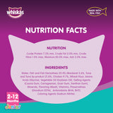 GETIT.QA- Qatar’s Best Online Shopping Website offers WHISKAS JUNIOR TUNA WET KITTEN FOOD POUCH FOR KITTENS FROM 2 TO 12 MONTHS 80 G at the lowest price in Qatar. Free Shipping & COD Available!