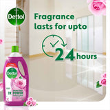 GETIT.QA- Qatar’s Best Online Shopping Website offers DETTOL ANTI-BACTERIAL POWER FLOOR CLEANER ROSE 2 X 1 LITRE at the lowest price in Qatar. Free Shipping & COD Available!