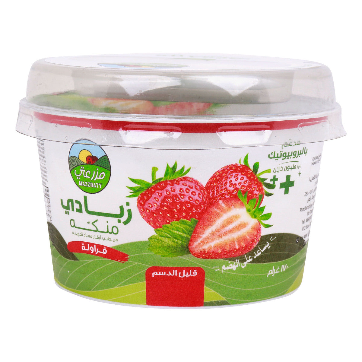 GETIT.QA- Qatar’s Best Online Shopping Website offers MAZZRATY STRAWBERRY FLAVORED YOGHURT 170 G at the lowest price in Qatar. Free Shipping & COD Available!