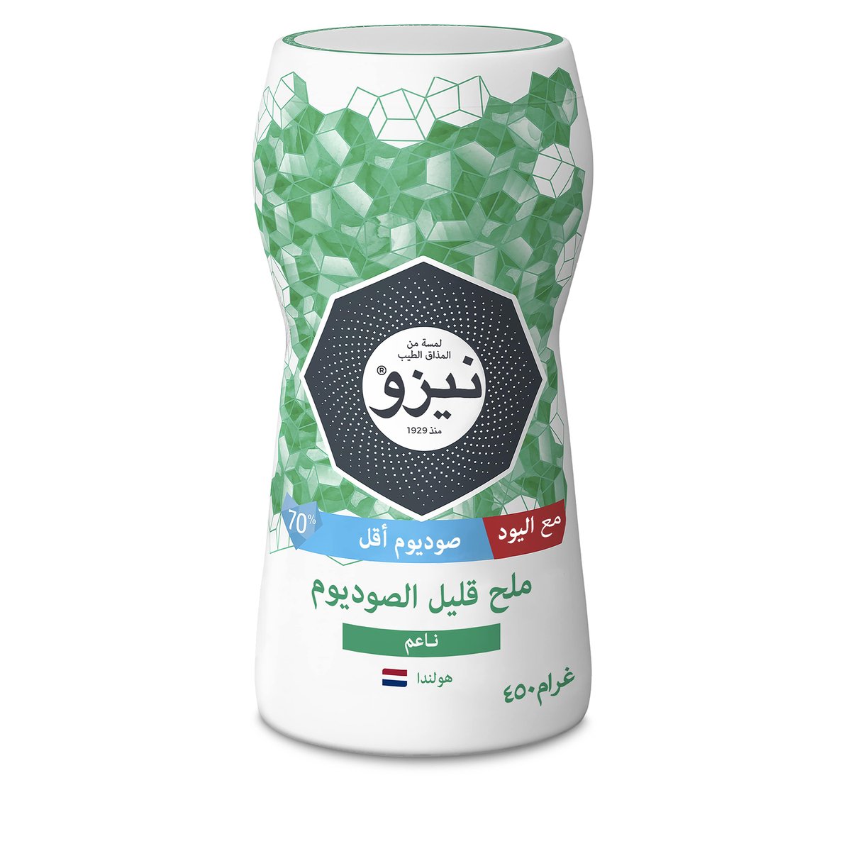 GETIT.QA- Qatar’s Best Online Shopping Website offers NEZO FINE LOW SODIUM WITH IODINE SALT 450 G at the lowest price in Qatar. Free Shipping & COD Available!