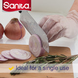 GETIT.QA- Qatar’s Best Online Shopping Website offers SANITA DISPOSABLE NON-POWDERED GLOVES MEDIUM 100PCS at the lowest price in Qatar. Free Shipping & COD Available!