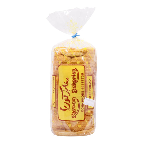 GETIT.QA- Qatar’s Best Online Shopping Website offers KOREAN BAKERIES BUTTER BREAD 250G at the lowest price in Qatar. Free Shipping & COD Available!