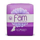GETIT.QA- Qatar’s Best Online Shopping Website offers FAM CLASSIC WITH WING NATURAL COTTON FEEL MAXI THICK SUPER SANITARY 30PCS at the lowest price in Qatar. Free Shipping & COD Available!
