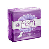 GETIT.QA- Qatar’s Best Online Shopping Website offers FAM CLASSIC WITH WING NATURAL COTTON FEEL MAXI THICK SUPER SANITARY 30PCS at the lowest price in Qatar. Free Shipping & COD Available!