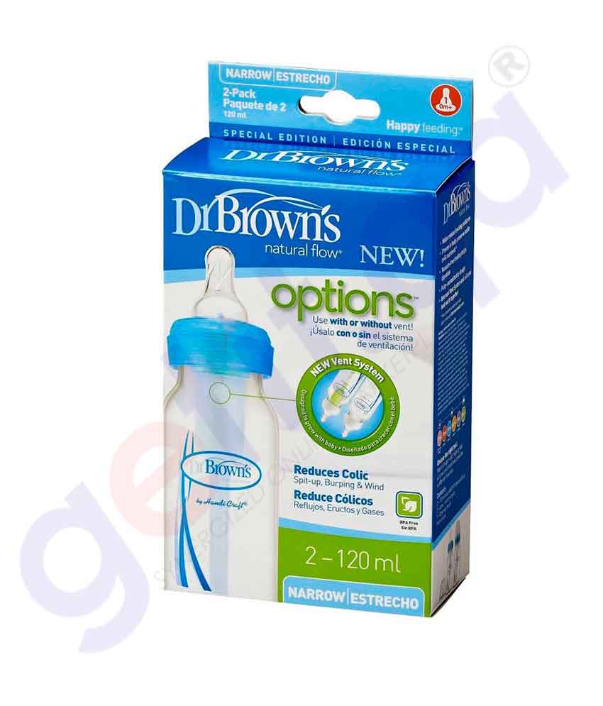 Buy Dr Brown's Narrow Neck Bottle SB42405 ESX Doha Qatar