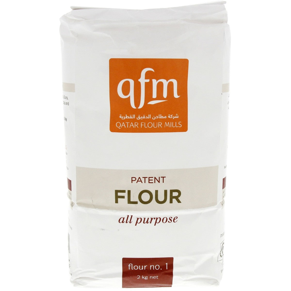 GETIT.QA- Qatar’s Best Online Shopping Website offers QFM ALL PURPOSE FLOUR NO.1 2 KG at the lowest price in Qatar. Free Shipping & COD Available!