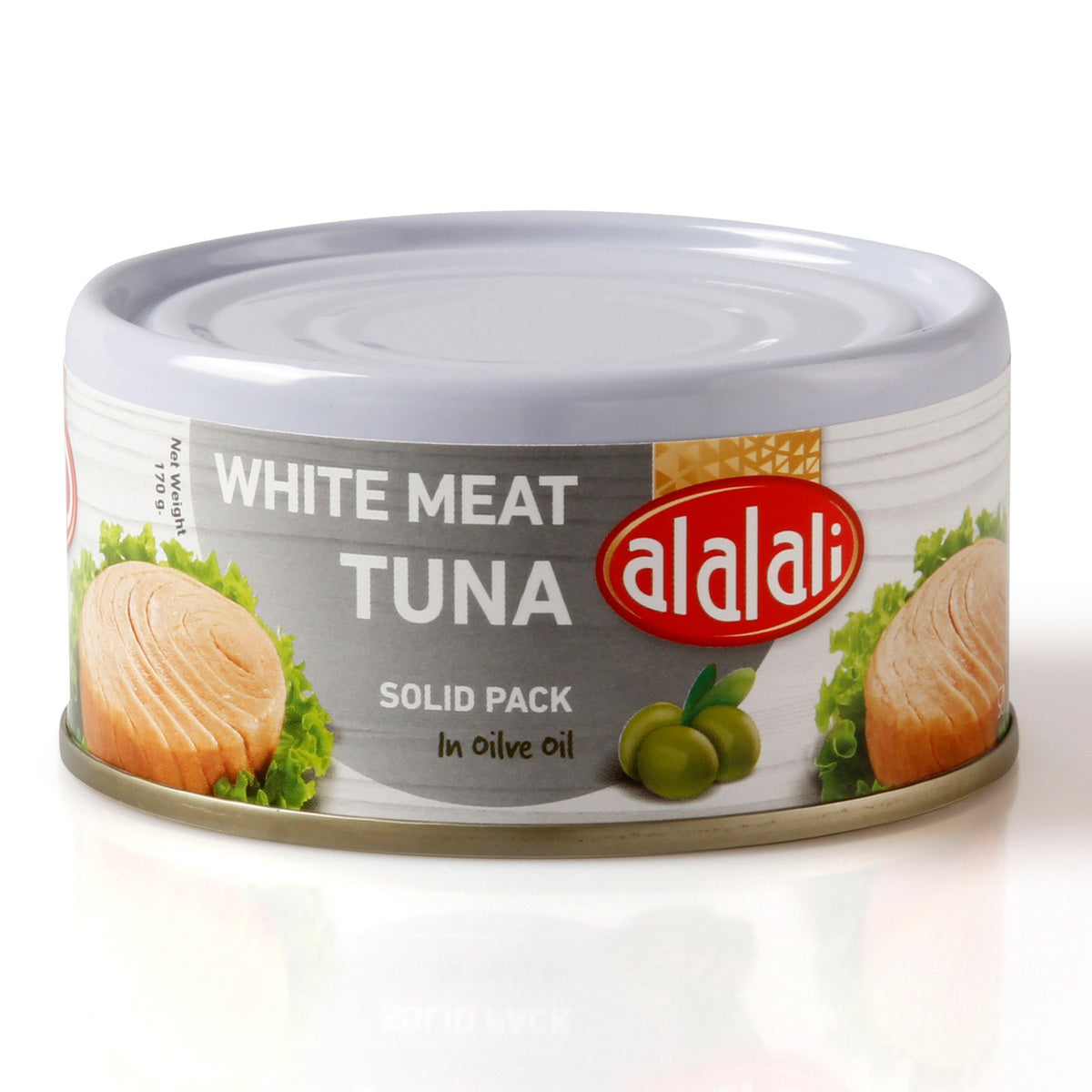 GETIT.QA- Qatar’s Best Online Shopping Website offers AL ALALI WHITE MEAT TUNA IN OLIVE OIL 170 G at the lowest price in Qatar. Free Shipping & COD Available!