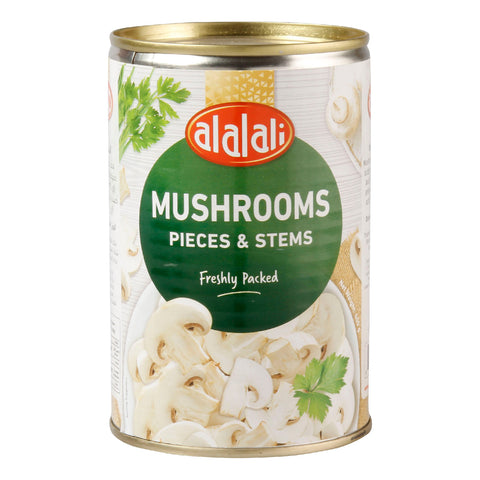 GETIT.QA- Qatar’s Best Online Shopping Website offers AL ALALI MUSHROOMS PIECES & STEMS 400 G at the lowest price in Qatar. Free Shipping & COD Available!