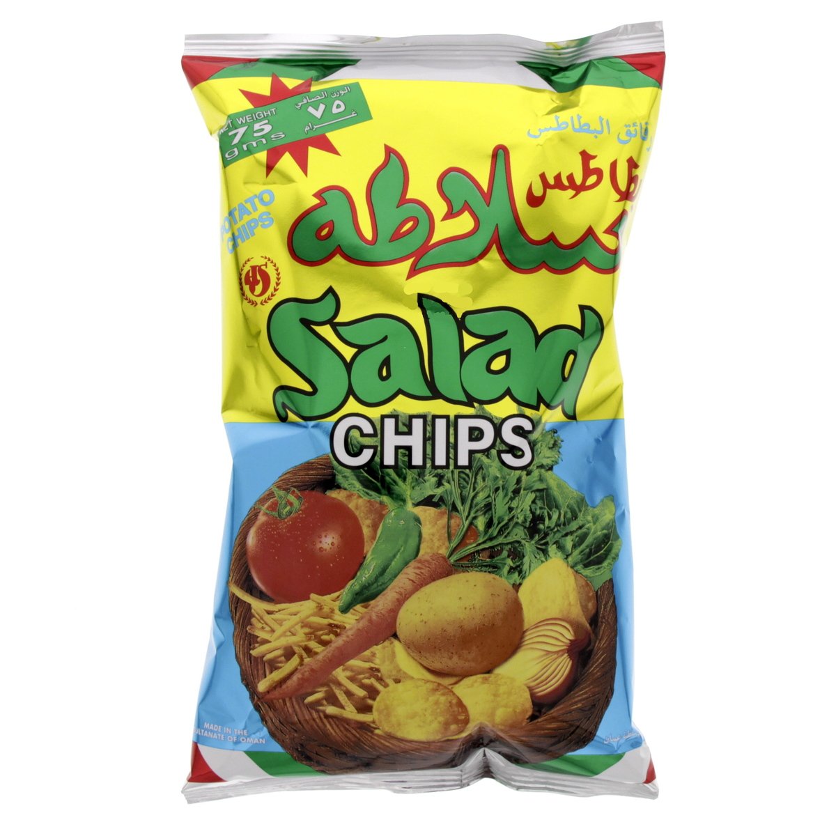 GETIT.QA- Qatar’s Best Online Shopping Website offers SALAD CHIPS 75 G at the lowest price in Qatar. Free Shipping & COD Available!