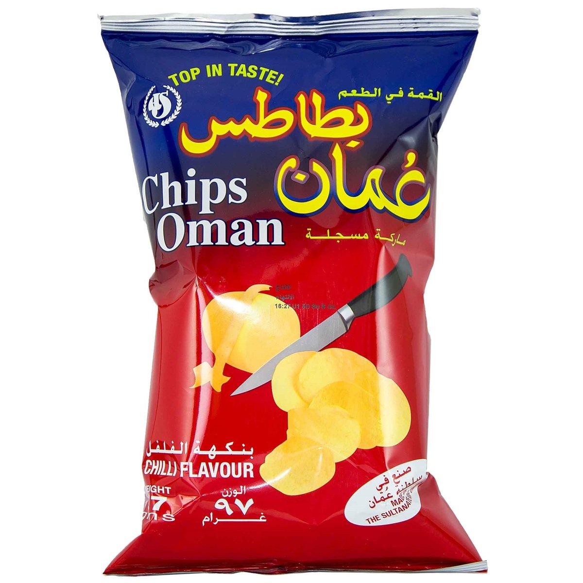 GETIT.QA- Qatar’s Best Online Shopping Website offers OMAN CHIPS 97 G at the lowest price in Qatar. Free Shipping & COD Available!