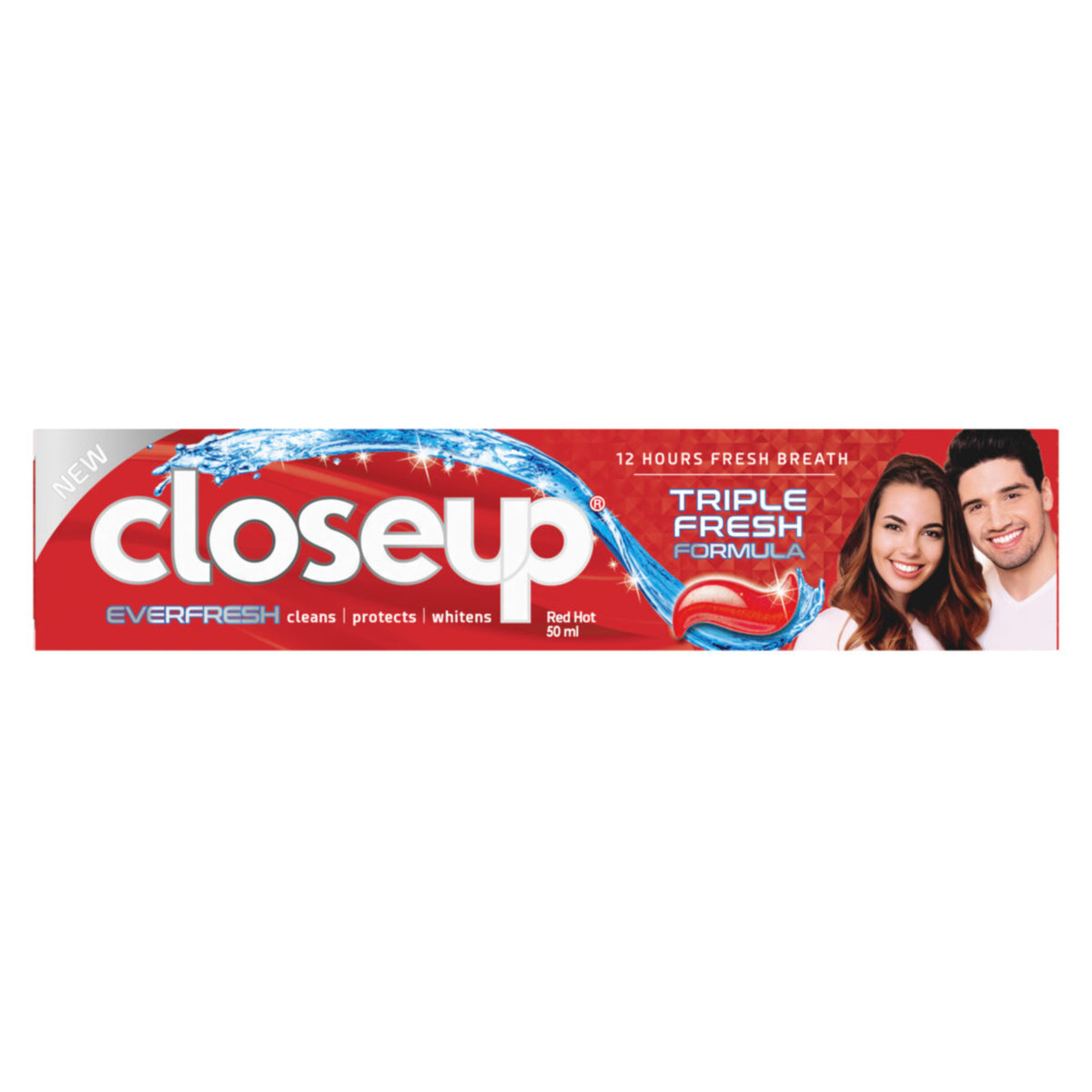 GETIT.QA- Qatar’s Best Online Shopping Website offers Closeup Ever Fresh Gel Toothpaste Red Hot 50ml at lowest price in Qatar. Free Shipping & COD Available!