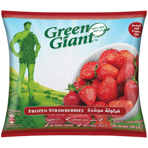 GETIT.QA- Qatar’s Best Online Shopping Website offers GREEN GIANT FROZEN STRAWBERRIES 400G at the lowest price in Qatar. Free Shipping & COD Available!