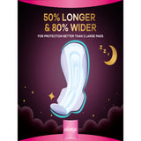 GETIT.QA- Qatar’s Best Online Shopping Website offers ALWAYS DREAM PAD COTTON SOFT MAXI THICK NIGHT LONG WITH WINGS 20PCS at the lowest price in Qatar. Free Shipping & COD Available!