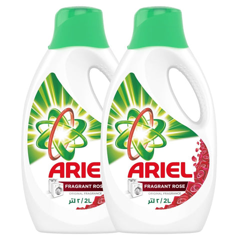 GETIT.QA- Qatar’s Best Online Shopping Website offers ARIEL AUTOMATIC POWER GEL LAUNDRY DETERGENT FRAGRANT ROSE SCENT 2 X 2LITRE at the lowest price in Qatar. Free Shipping & COD Available!