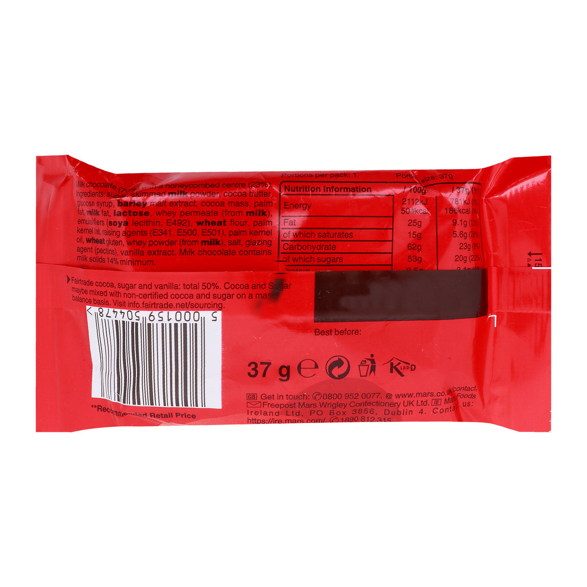 GETIT.QA- Qatar’s Best Online Shopping Website offers MALTESERS CHOCOLATE BAR 37G at the lowest price in Qatar. Free Shipping & COD Available!