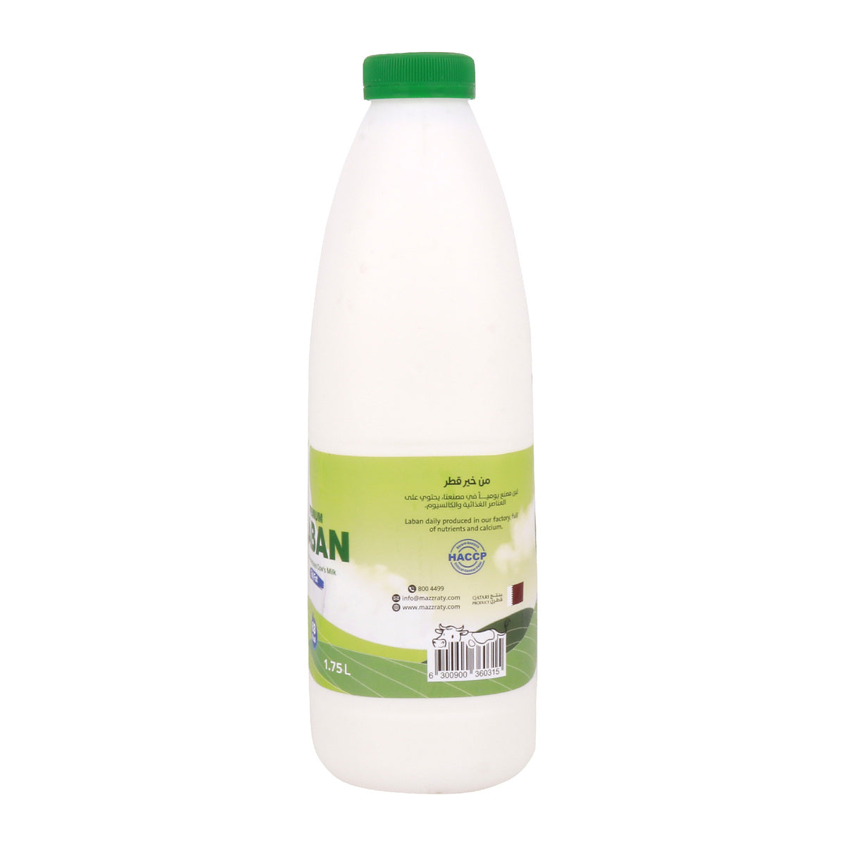 GETIT.QA- Qatar’s Best Online Shopping Website offers MAZZRATY PREMIUM LABAN PROBIOTICS FULL FAT 1.75LITRE at the lowest price in Qatar. Free Shipping & COD Available!