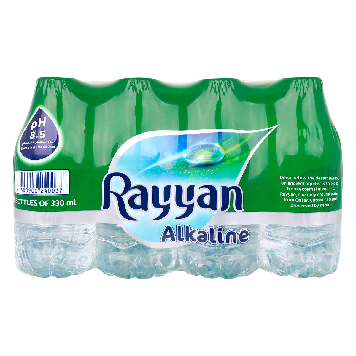GETIT.QA- Qatar’s Best Online Shopping Website offers RAYYAN ALKALINE NATURAL WATER 12 X 330ML at the lowest price in Qatar. Free Shipping & COD Available!