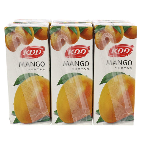 GETIT.QA- Qatar’s Best Online Shopping Website offers KDD MANGO NECTAR 180ML X 6PCS at the lowest price in Qatar. Free Shipping & COD Available!