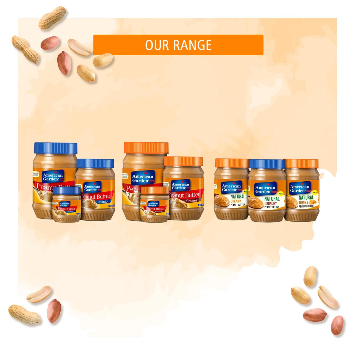 GETIT.QA- Qatar’s Best Online Shopping Website offers AMERICAN GARDEN CREAMY PEANUT BUTTER VEGAN & GLUTEN FREE 794G at the lowest price in Qatar. Free Shipping & COD Available!