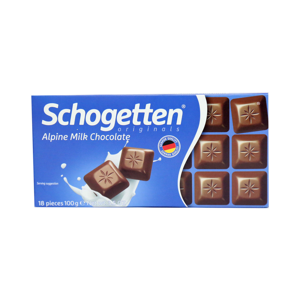 GETIT.QA- Qatar’s Best Online Shopping Website offers SCHOGETTEN ALPINE MILK CHOCOLATE 100G at the lowest price in Qatar. Free Shipping & COD Available!