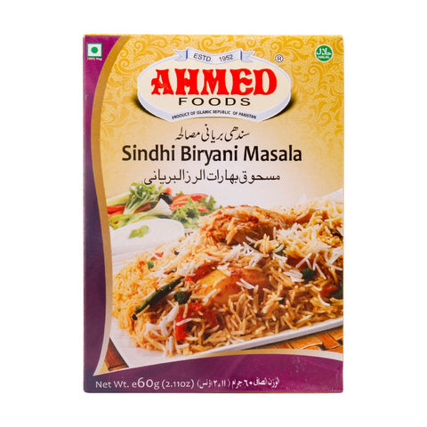 GETIT.QA- Qatar’s Best Online Shopping Website offers AHMED SINDHI BIRYANI MASALA 60G at the lowest price in Qatar. Free Shipping & COD Available!