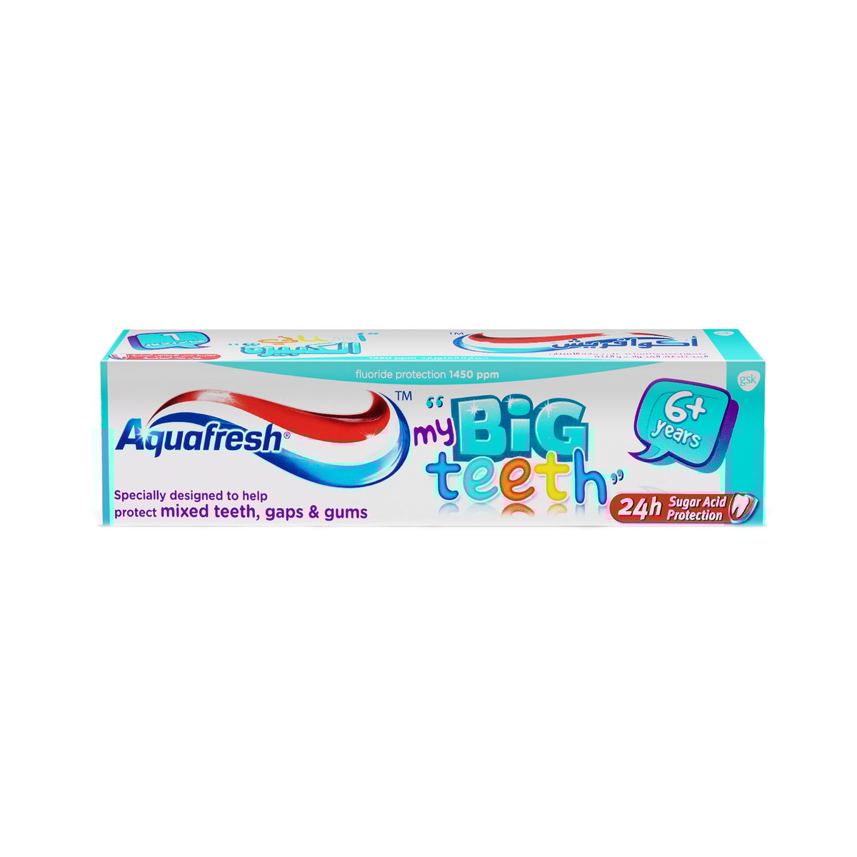 GETIT.QA- Qatar’s Best Online Shopping Website offers AQUAFRESH BIG TEETH TOOTHPASTE 50 ML at the lowest price in Qatar. Free Shipping & COD Available!