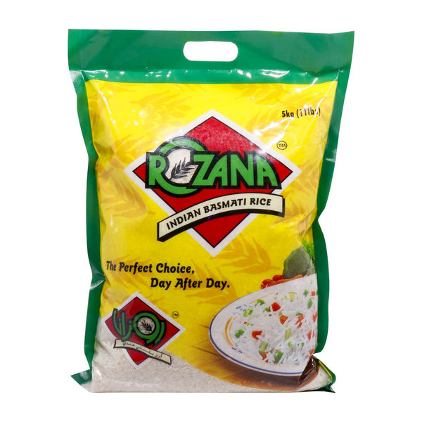 GETIT.QA | ROZANA INDIAN BASMATI RICE 5KG | COD available