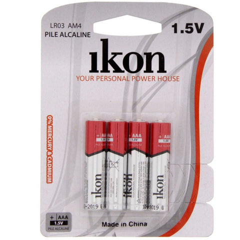 GETIT.QA- Qatar’s Best Online Shopping Website offers IK ALKALINEBTRY.AAA4 IKLR03BP4 at the lowest price in Qatar. Free Shipping & COD Available!