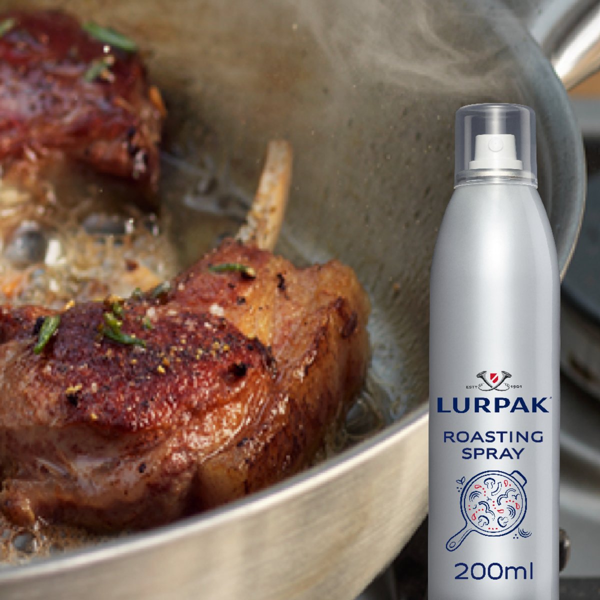 GETIT.QA- Qatar’s Best Online Shopping Website offers LURPAK BUTTER ROASTING SPRAY 200ML at the lowest price in Qatar. Free Shipping & COD Available!