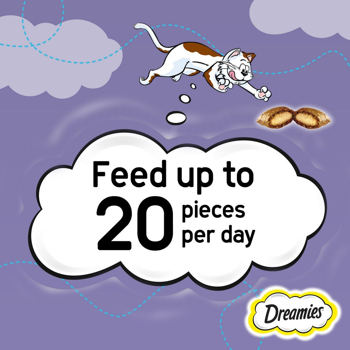 GETIT.QA- Qatar’s Best Online Shopping Website offers DREAMIES CAT TREATS DUCK 60G at the lowest price in Qatar. Free Shipping & COD Available!