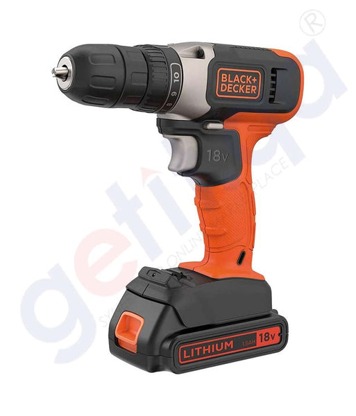 18V Lithium-ion 2 Speed Hammer Drill with 2 x 1.5Ah Batteries and 400mA  Charger