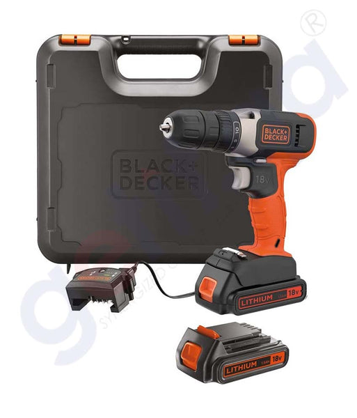 18V Lithium-ion Drill Driver with a 1.5Ah Battery & 400mA Charger