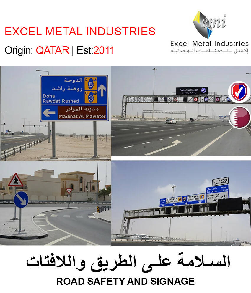BUY ROAD SAFETY AND SIGNAGE IN QATAR | HOME DELIVERY WITH COD ON ALL ORDERS ALL OVER QATAR FROM GETIT.QA