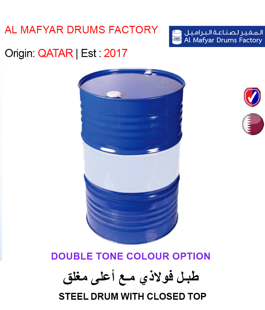 BUY STEEL DRUM MANUFACTURER WITH CLOSED TOP IN QATAR | HOME DELIVERY WITH COD ON ALL ORDERS ALL OVER QATAR FROM GETIT.QA