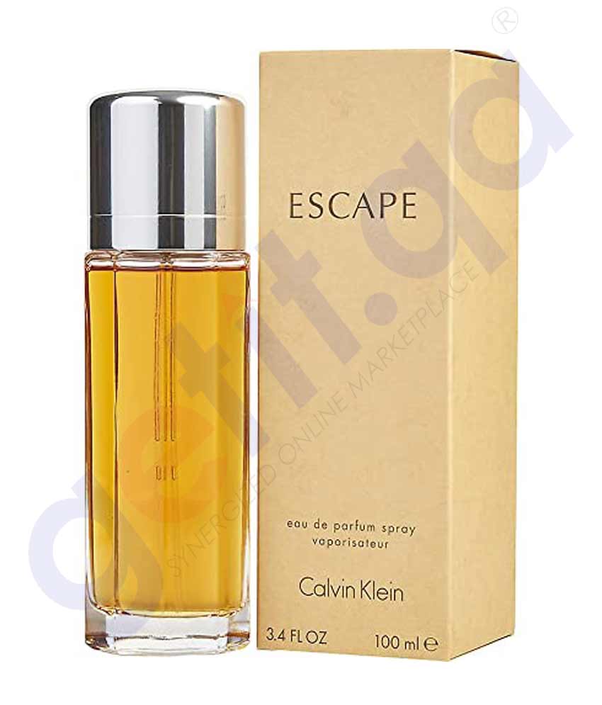BUY CALVIN KLEIN ESCAPE L EDP 100ML IN QATAR | HOME DELIVERY WITH COD ON ALL ORDERS ALL OVER QATAR FROM GETIT.QA