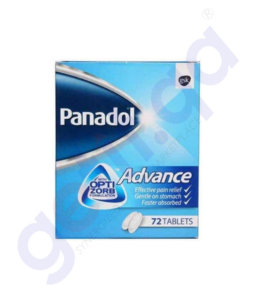 GETIT.QA Buy PANADOL ADVANCE 72 TABLETS Doha Qatar