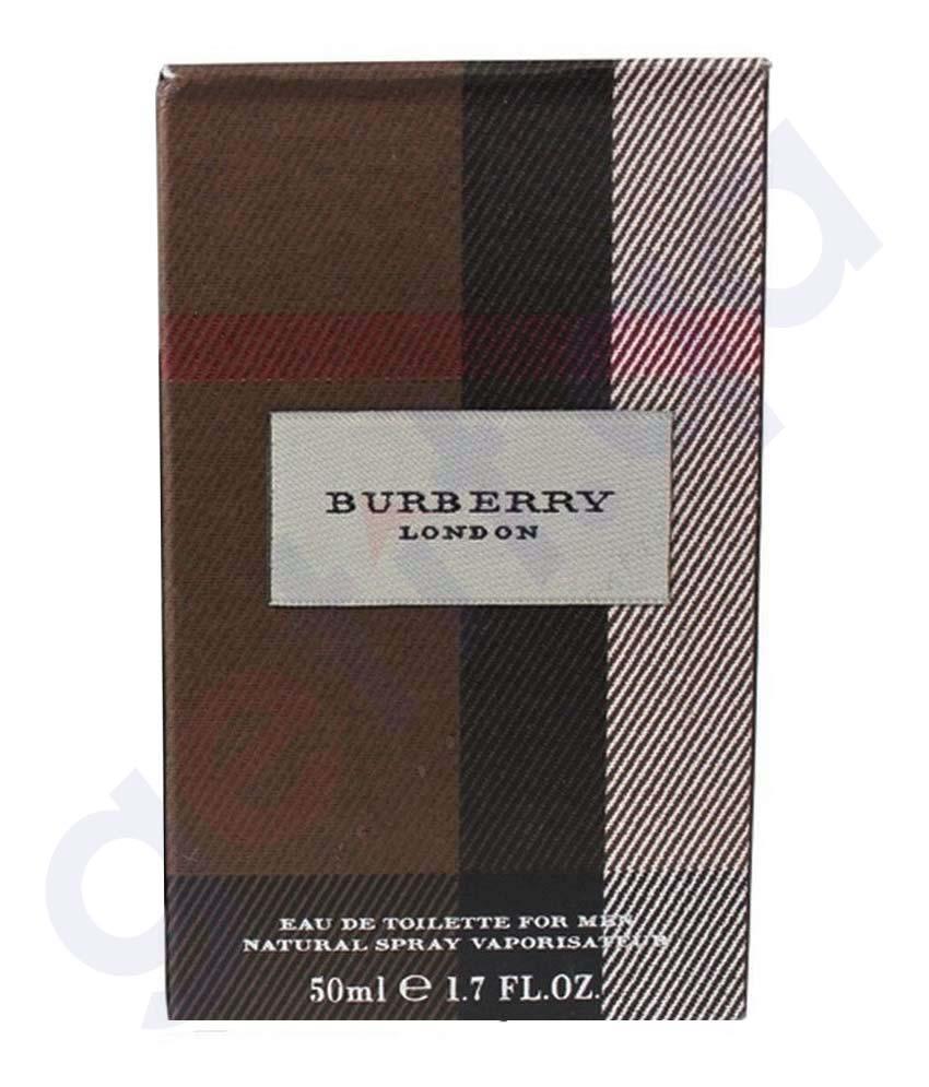 PERFUME - BURBERRY LONDON FABRIC EDT 50ML FOR MEN